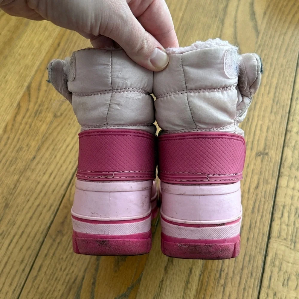 Lands End Toddler Insulated Waterproof Snow Boots size 7